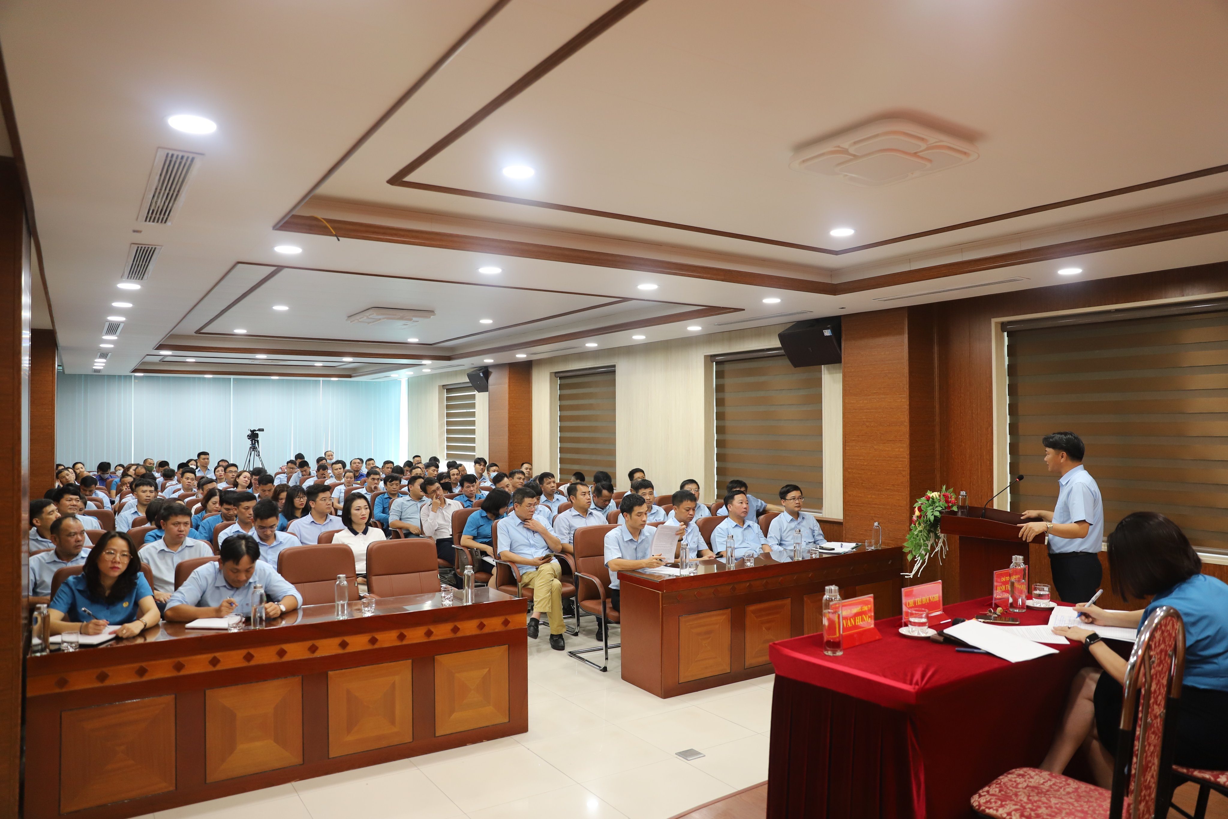 CÔNG TY MÔI TRƯỜNG - TKV TỔ CHỨC ĐỐI THOẠI GIỮA NGƯỜI SỬ DỤNG LAO ĐỘNG VÀ NGƯỜI LAO ĐỘNG